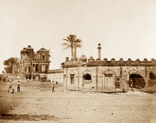 Der Secundra Bagh zeigt den Durchbruch des Tors, Lucknow